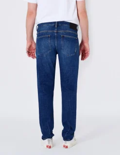 Lou Straight Relaxed Mid Rise Jeans