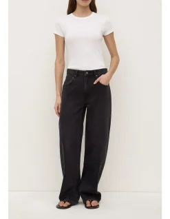 Low Curve Mid Rise Jean Faded Black