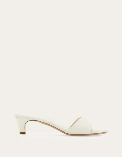 LOW HEELED MULE