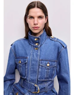Loxley Denim Trench Jacket