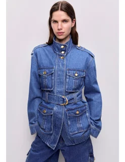 Loxley Denim Trench Jacket