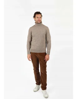 LS MARLE ROLL NECK WOOL SPNDX POLY JUMPER
