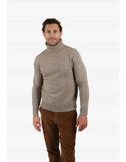 LS MARLE ROLL NECK WOOL SPNDX POLY JUMPER
