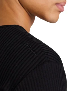 LS RIBBED HENLEY