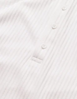 LS RIBBED HENLEY