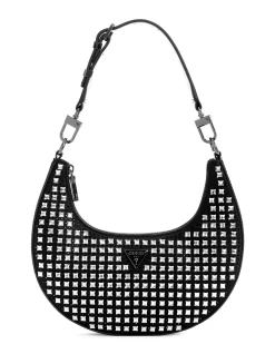 LUA SMALL HOBO (RHINESTONE SATIN)
