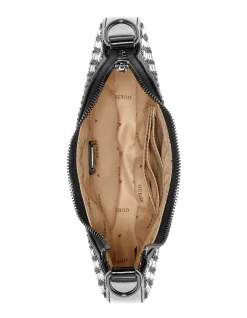 LUA SMALL HOBO (RHINESTONE SATIN)
