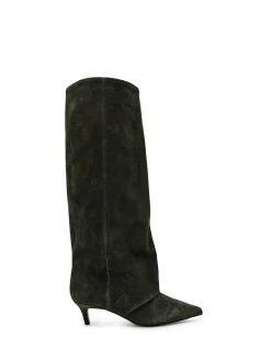 LUCA SUEDE KNEE HIGH BOOTS