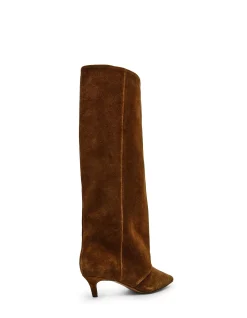 LUCA SUEDE KNEE HIGH BOOTS