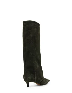 LUCA SUEDE KNEE HIGH BOOTS