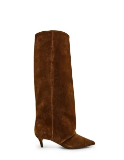 LUCA SUEDE KNEE HIGH BOOTS