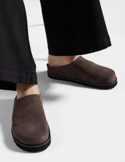 LUCA SUEDE SLIDE