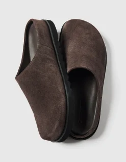 LUCA SUEDE SLIDE