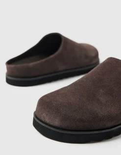 LUCA SUEDE SLIDE