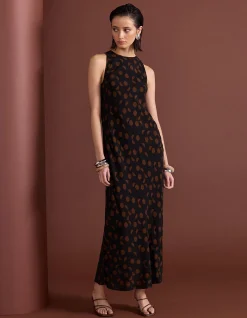 LUELLA BIAS MIDI DRESS