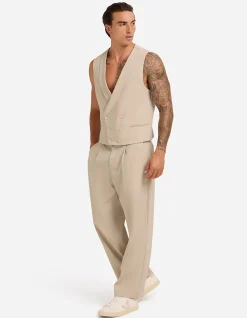 LUKA WIDELEG TAILORED PANTS