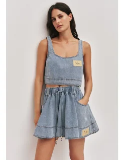 Lumi Denim Top