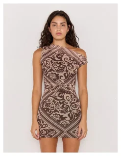 LUMI MESH MINI DRESS