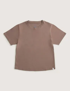 LUNA T-SHIRT X-SMALL IN HAZELNUT