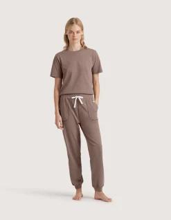 LUNA T-SHIRT MEDIUM IN HAZELNUT