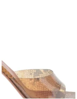 LUPITA GLASS SLIPPER 95 CL GLASS HEEL PVC