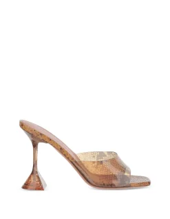 LUPITA GLASS SLIPPER 95 CL GLASS HEEL PVC