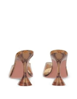 LUPITA GLASS SLIPPER 95 CL GLASS HEEL PVC