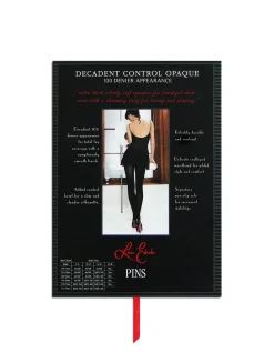 Luxury Control Opaque Tights 3 Pack Black