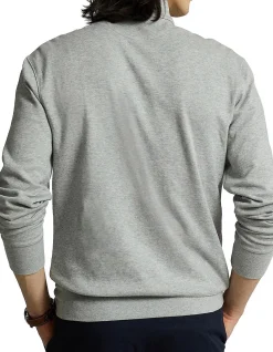 Luxury Jersey Quarter-Zip Pullover