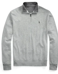 Luxury Jersey Quarter-Zip Pullover