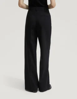 LYDIA WOOL STRETCH SUIT PANTS