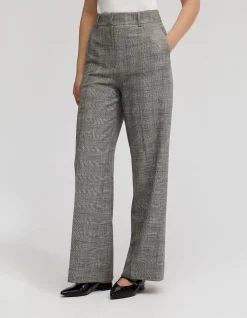 LYDIA ECO CHECKED PANTS