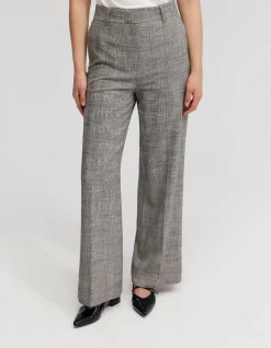 LYDIA ECO CHECKED PANTS