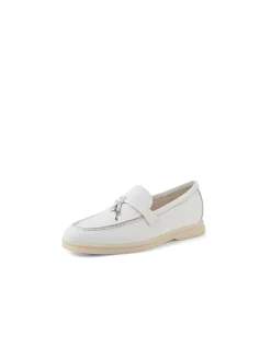 Lydon Heart And Key Detail Leather Loafers
