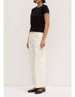 Lyla Cap Sleeve Tee Black