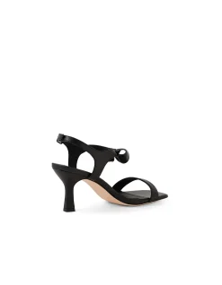 Lyska Bow Strap Heeled Sandals