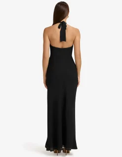 MABELLA HALTER MAXI DRESS