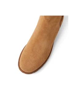 Mabis Twin Zip Suede Ankle Boots