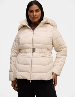 MACEY CURVE SHORT PUFFER JACKET