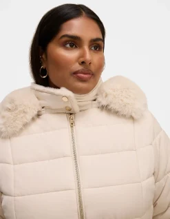 MACEY CURVE SHORT PUFFER JACKET