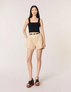 Maclyna Top Stretch Knitted Tank