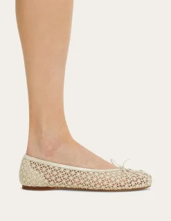 MACRAMÉ LACE BALLET FLAT