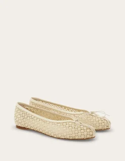 MACRAMÉ LACE BALLET FLAT