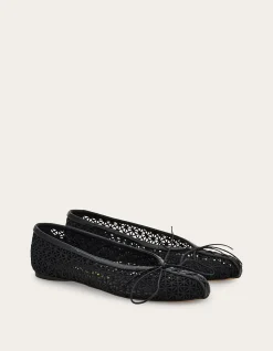 MACRAMÉ LACE BALLET FLAT