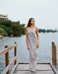 Maeve Dress ` Lotus Broderie