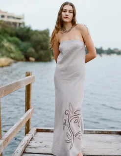 Maeve Dress ` Lotus Broderie