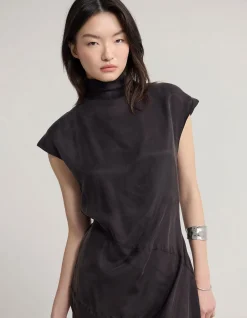 MAGGIE CUPRO DRESS