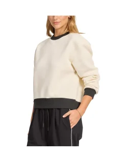 MAGGIE CONTRAST CREW SWEAT