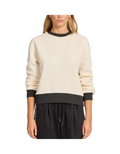 MAGGIE CONTRAST CREW SWEAT