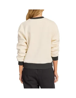 MAGGIE CONTRAST CREW SWEAT